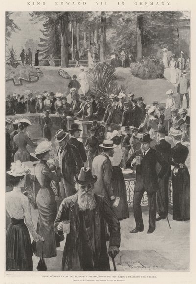 König Edward VII. in Deutschland von Amedee Forestier