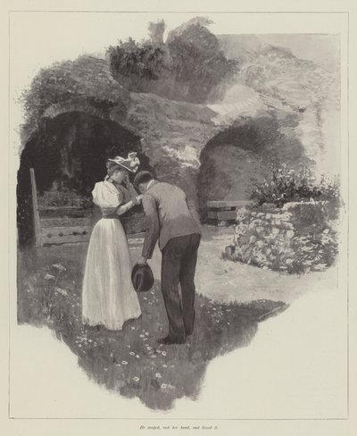 Das Fünfjahrestreffen, von Walter Besant von Amedee Forestier