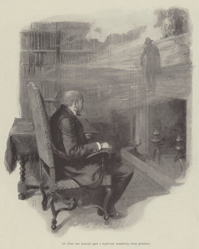 Das fünfjährige Treffen, von Walter Besant von Amedee Forestier