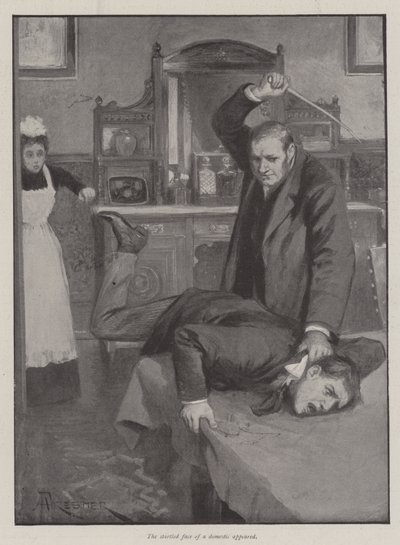 Die Reitpeitsche, von George Gissing von Amedee Forestier
