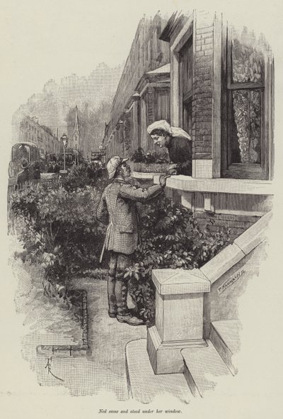 Das Veto des Sohnes, von Thomas Hardy von Amedee Forestier