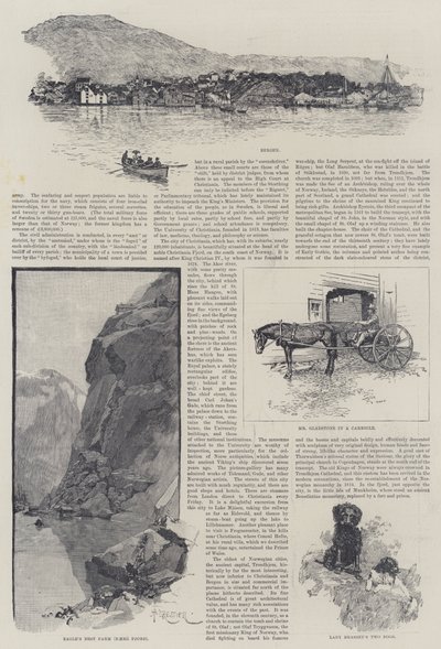Der Sonnenstrahl in Norwegen, von Lady Brassey von Amedee Forestier