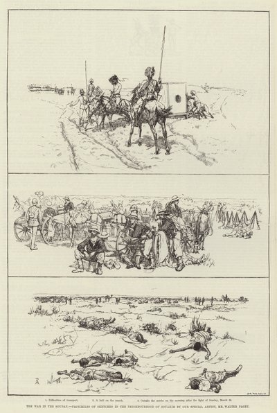 Der Krieg im Sudan von Amedee Forestier