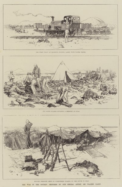 Der Krieg im Sudan von Amedee Forestier
