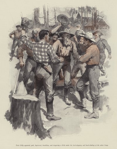 Onkel Jim und Onkel Billy, von Bret Harte von Amedee Forestier