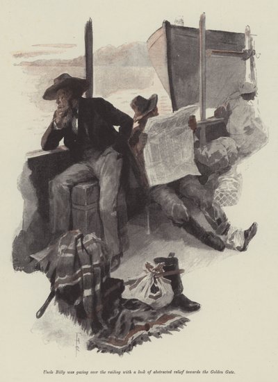 Onkel Jim und Onkel Billy, von Bret Harte von Amedee Forestier