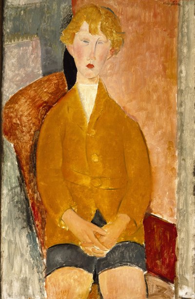 Junge in kurzen Hosen, ca. 1918 von Amedeo Modigliani