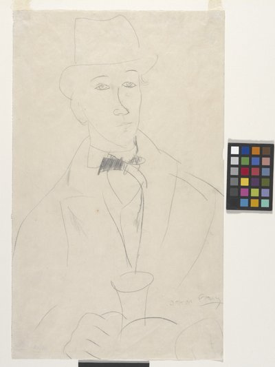 Porträt des Künstlers, Othon Friesz von Amedeo Modigliani