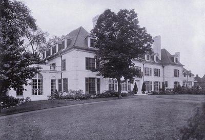 Charles A Platt: Haus in Connecticut, Nordfront von American Photographer (after)