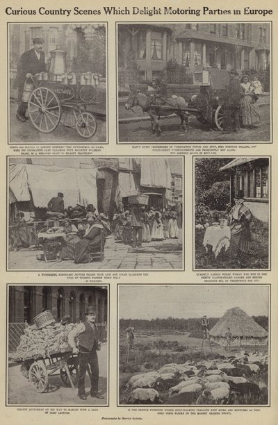 Kuriose ländliche Szenen, die Autofahrer in Europa erfreuen von American Photographer (after)