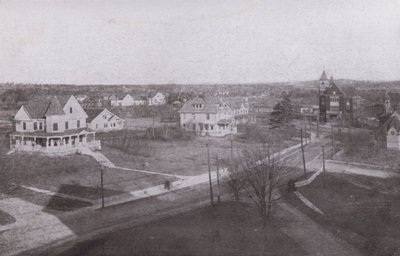 Old Orchard Beach, Maine: Blick landeinwärts vom Old Orchard House von American Photographer (after)