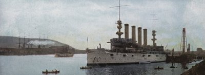 Oregon: Regierungskreuzer im Hafen von Portland von American Photographer (after)