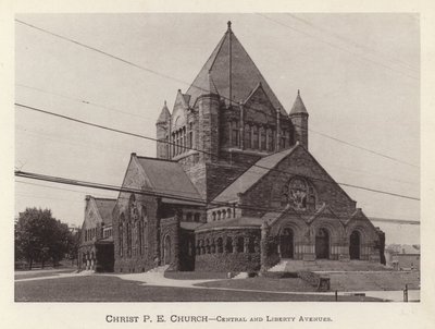 Pittsburgh: Christ P E Kirche, Central und Liberty Avenues von American Photographer (after)