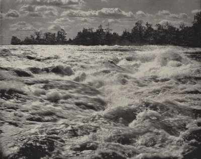 Stromschnellen des Niagara oberhalb der Fälle von American Photographer (after)