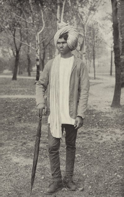 Ein hinduistischer Jongleur von American Photographer
