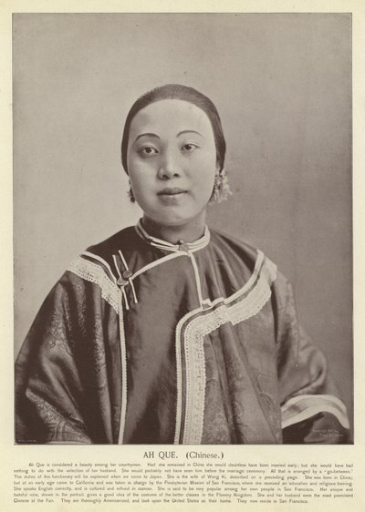 Ah Que, Chinese von American Photographer