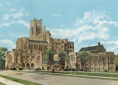 Alexander McKinlock Memorial Campus, Northwestern University, Chicago Avenue und Lake Shore Drive von American Photographer