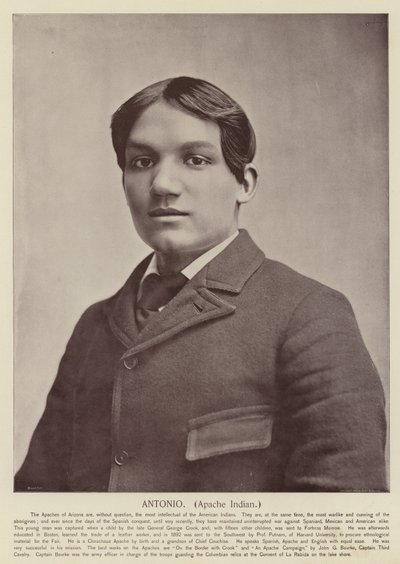 Antonio, Apache-Indianer von American Photographer