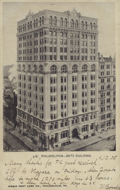 Betz-Gebäude, Philadelphia, Pennsylvania von American Photographer