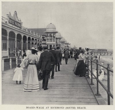 Board-Walk am Richmond (South) Beach von American Photographer
