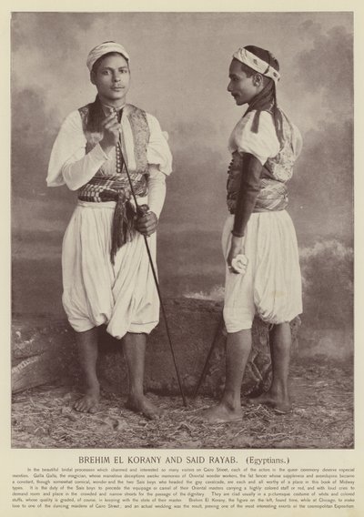 Brehim El Korany und Said Rayab, Ägypter von American Photographer