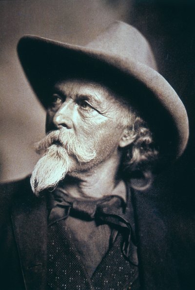 Buffalo Bill (1846-1917) in seinen späteren Jahren von American Photographer