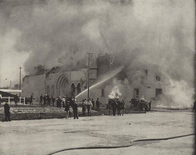 Brand des Kühlhauses von American Photographer
