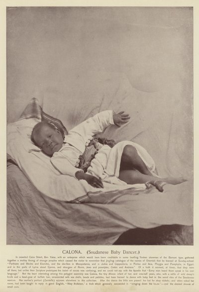 Calona, sudanesische Babytänzerin von American Photographer
