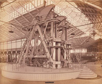 Corliss Engine, Centennial International Exhibition, Philadelphia, 1876 von American Photographer