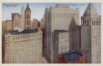 Finanzviertel, New York City, USA von American Photographer
