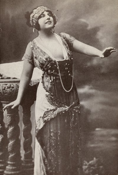 Geraldine Farrar als "Tosca" von American Photographer