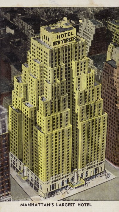 Hotel New Yorker, größtes Hotel in Manhattan, New York City, USA von American Photographer
