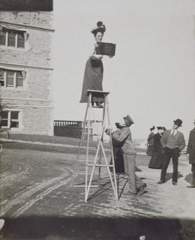 Jessie Tarbox Beals (1871-1942) auf der Louisiana Purchase Exposition, 1904 von American Photographer