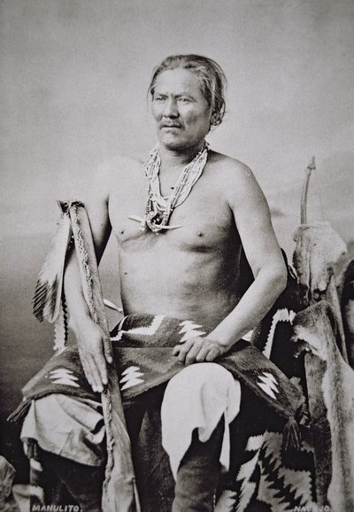 Manuelito (1818-93), Häuptling der Navajo-Nation 1870-84 von American Photographer