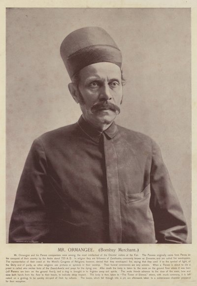 Herr Ormangee, Kaufmann aus Bombay von American Photographer