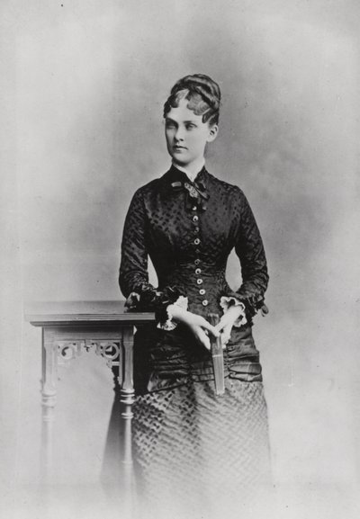 Mrs. Theodore Roosevelt, ca. 1882 von American Photographer