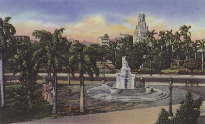 Parque Fraternidad, Estatua de la India von American Photographer