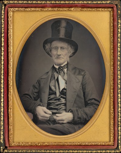 Porträt eines Mannes, ca. 1850 von American Photographer
