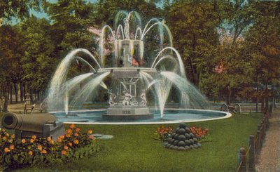 Poughkeepsie: Gedenkbrunnen von American Photographer