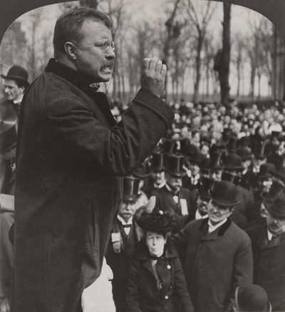 Präsident Roosevelt in Evanston von American Photographer