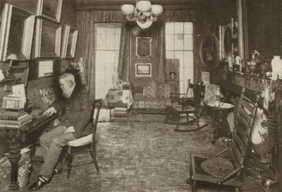 R H Stoddard, Sein Zuhause in New York von American Photographer