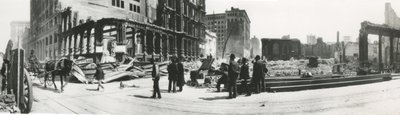 San Francisco nach dem Erdbeben von 1906 von American Photographer
