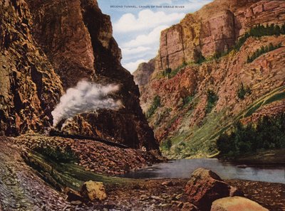 Zweiter Tunnel, Canyon des Grand River von American Photographer