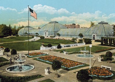 Versunkene Gärten und Konservatorium, Washington Park von American Photographer