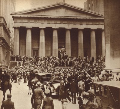 Der Börsencrash von Wall Street von American Photographer