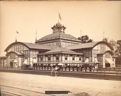 Das Frauenpavillon, Centennial International Exhibition, Philadelphia, 1876 (Albuminabzug) von American Photographer