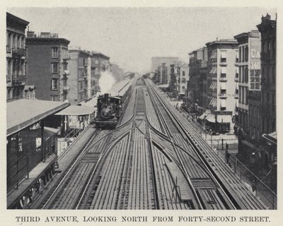 Third Avenue, Blick nach Norden von der Forty-Second Street von American Photographer