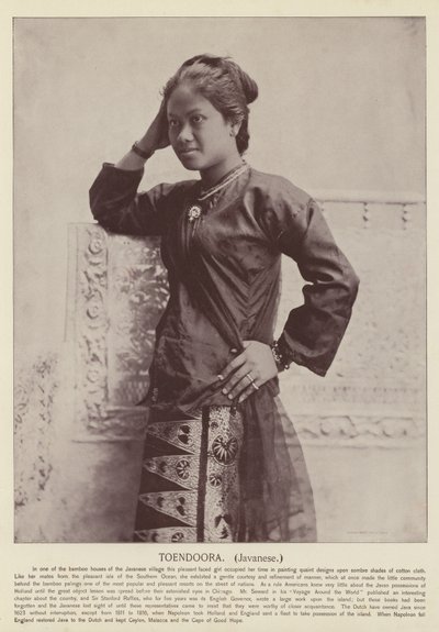 Toendoora, Javaner von American Photographer