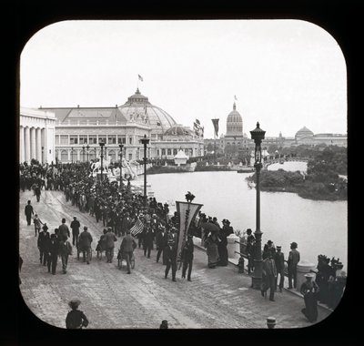 Weltausstellung in Chicago: Außenansicht, 1893 von American Photographer
