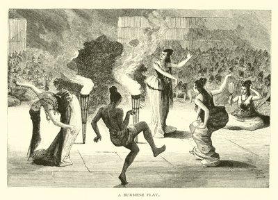 Ein burmesisches Schauspiel von American School
